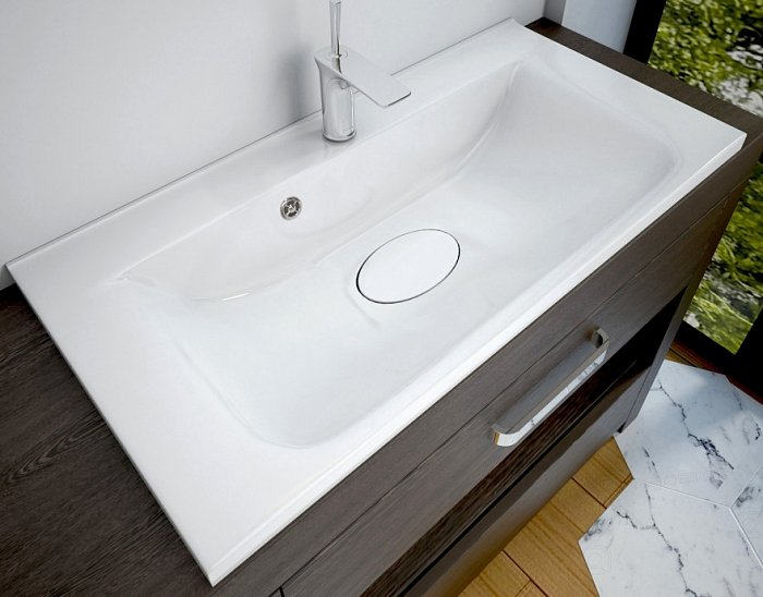 Эстет Бали 65 раковина для ванной глянцевая