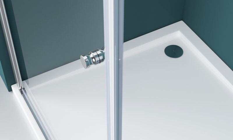 BelBagno душевое ограждение ETNA-AH-1-100/90-C-Cr 100х90х195