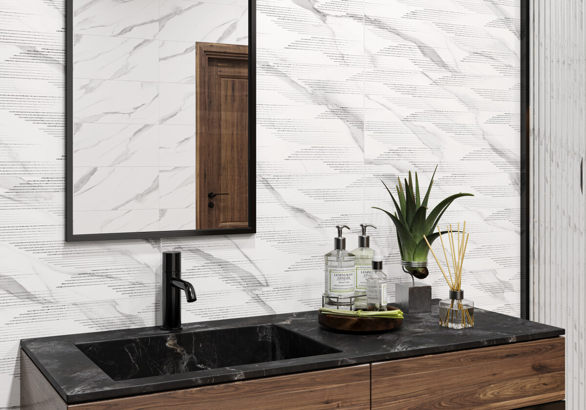 New Trend Вэй Эрроу светлый / Way Light Arrow Керамическая плитка настенная 300 x 600 x 9 DW36WAY00