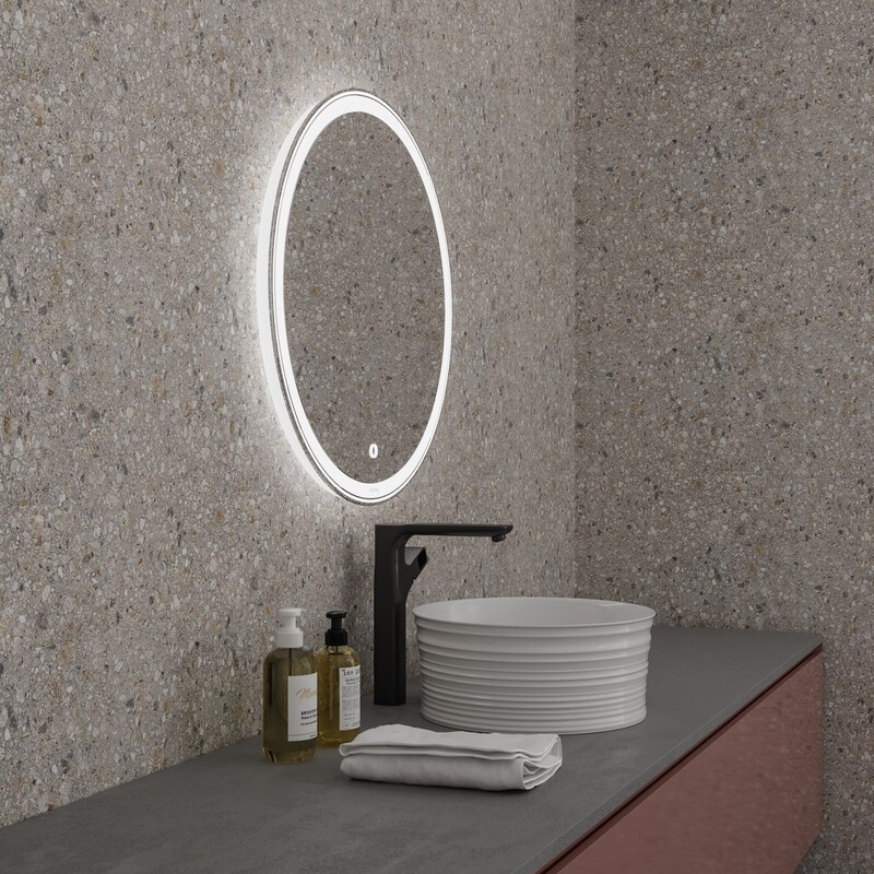 Зеркало Grossman SENTO D700 (700*700*45) LED с сенсорным выключателем 97070