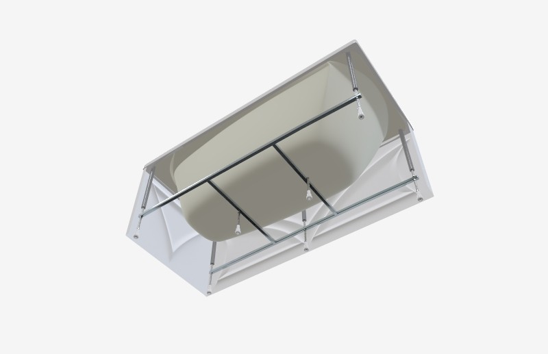 1 Marka Elegance 160*70 ванна акриловая прямоугольная 01эл1670