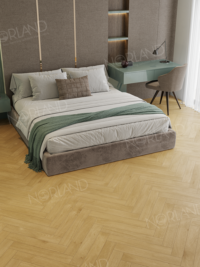 Ламинат Alpine Floor Norland Herringbone Elegant Strong LF304-12 Дуб Мальта 600х100х12 mm