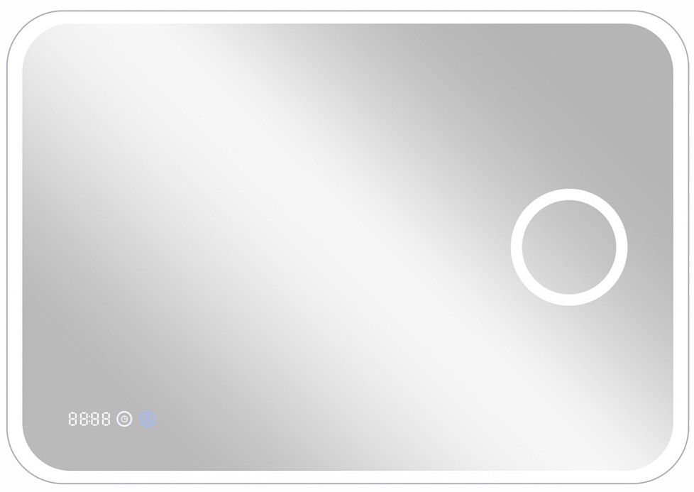 Зеркало CONTINENT Bliss 80х60 с подсветкой