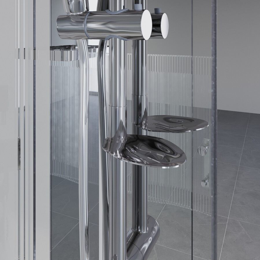Niagara Ultra NG 701-01 Душевая кабина 90x90 Бессиликоновая сборка 7010164