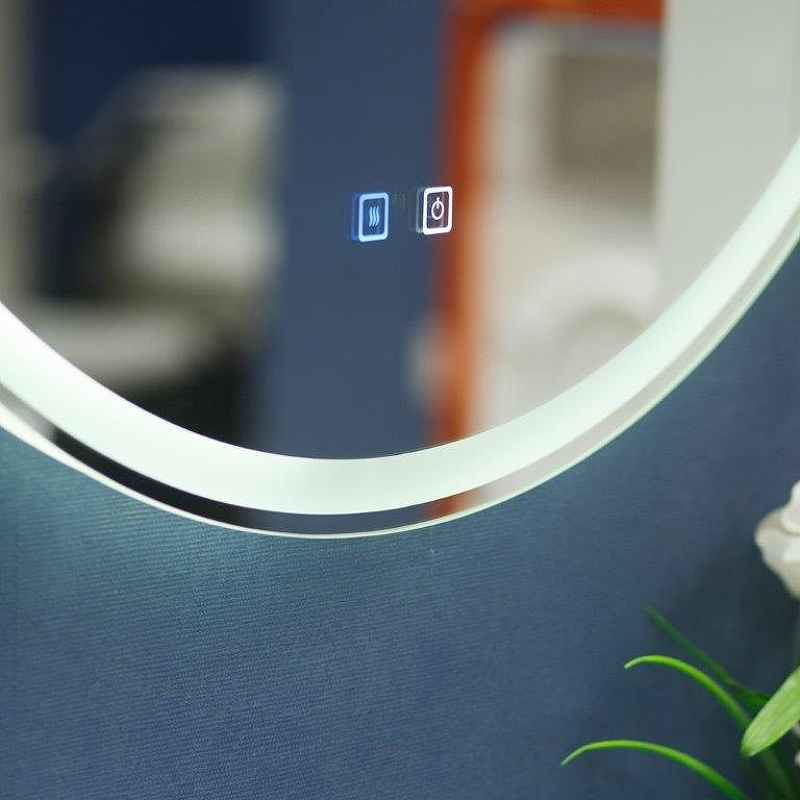 BelBagno зеркало с подсветкой, голосовым управлением и подогревом SPC-RNG-800-LED-TCH-SND