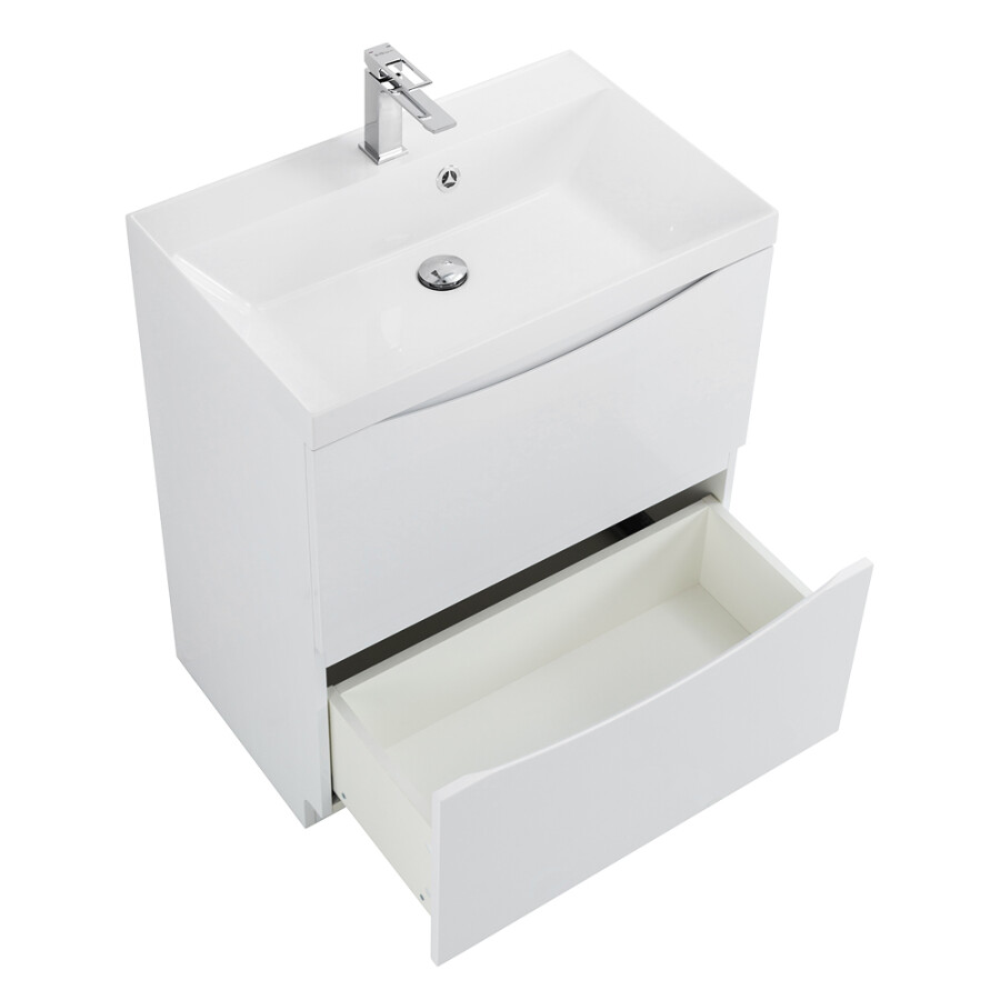 BelBagno MARINO-600-2C-PIA-BL-P тумба с раковиной напольная