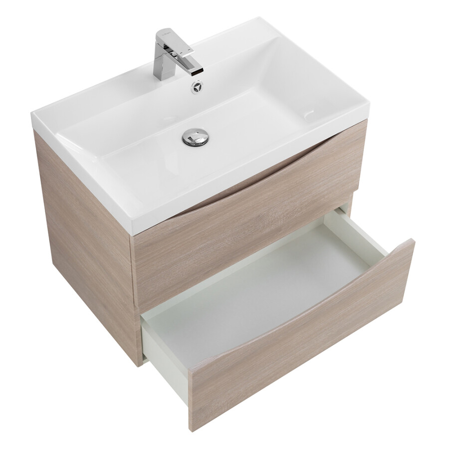 BelBagno Marino 60 см тумба с раковиной MARINO-600-2C-SO-RG-P подвесная
