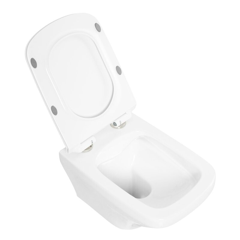 BelBagno Sela унитаз подвесной безободковый белый BB3201CHR