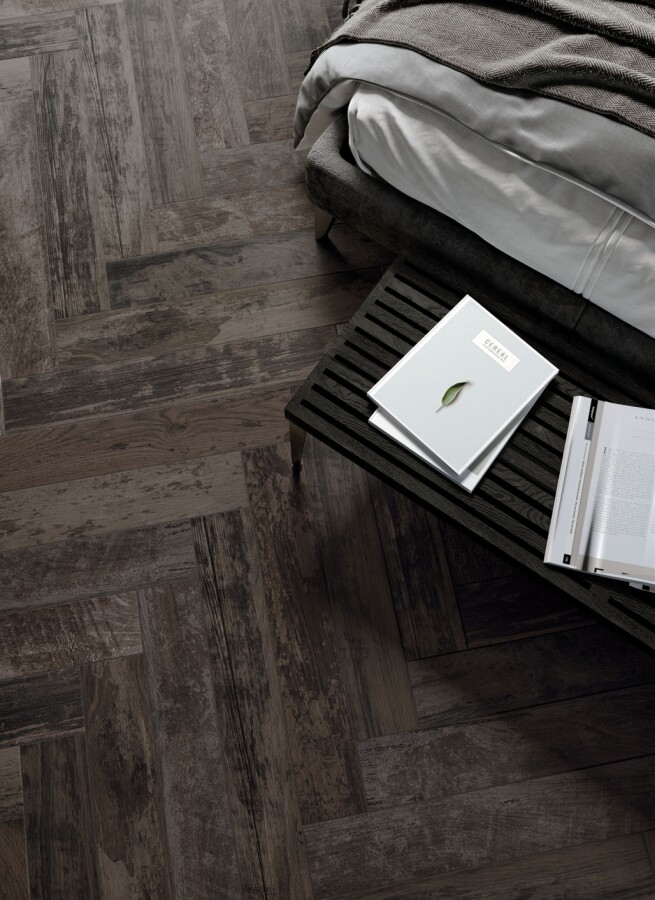 Italon Грув Дарк керамогранит 9,5х60 610010001888