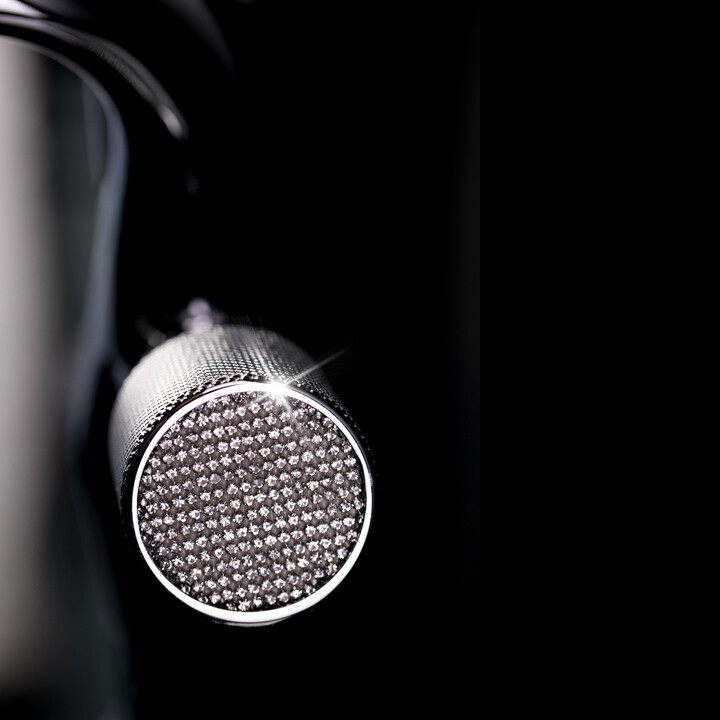 Смеситель для раковины Boheme Royal Cristal Хром 271-Royal/CRST