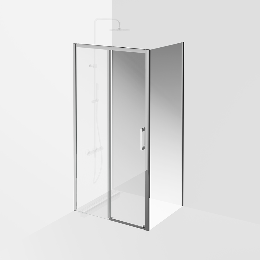 Kerama Marazzi Vetro душевая дверь 100х195 VE.100.SD.CR