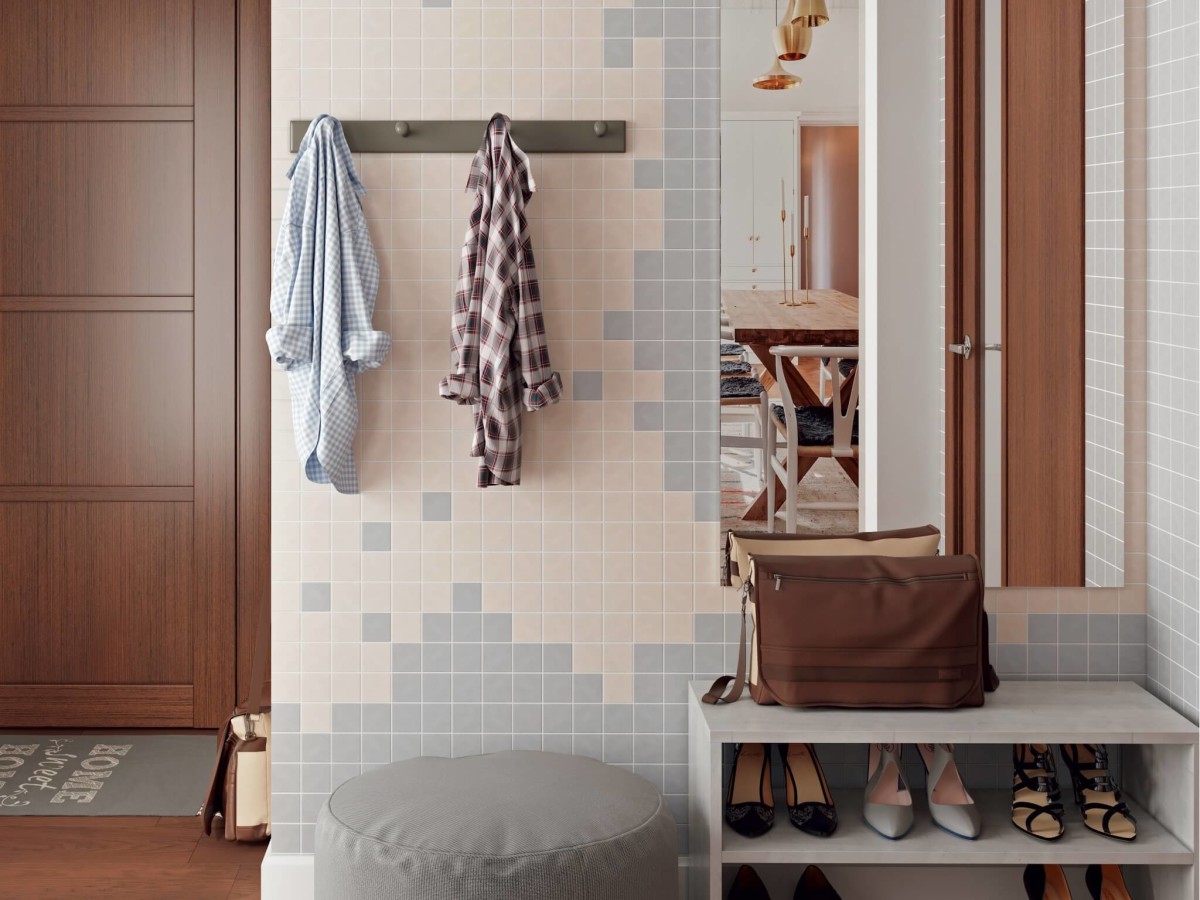 Kerama Marazzi Тампль серый плитка настенная 30,1x30,1 см 21032