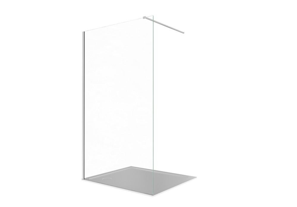 Aquatek AQ.WI.140.3CH Душевая перегородка Walk In 140см с держателем 1200мм хром прозрачное+матовое
