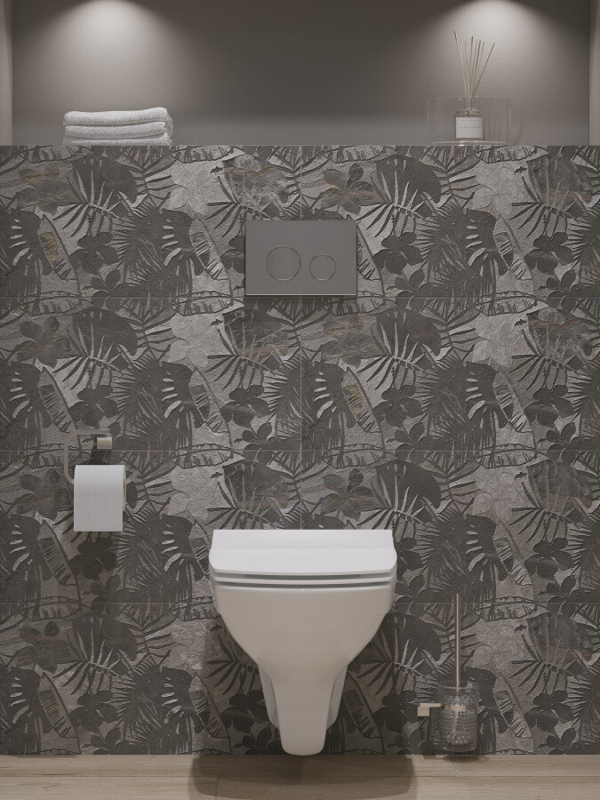 Cersanit Wonderstone керамогранит серый 30х60 A16527