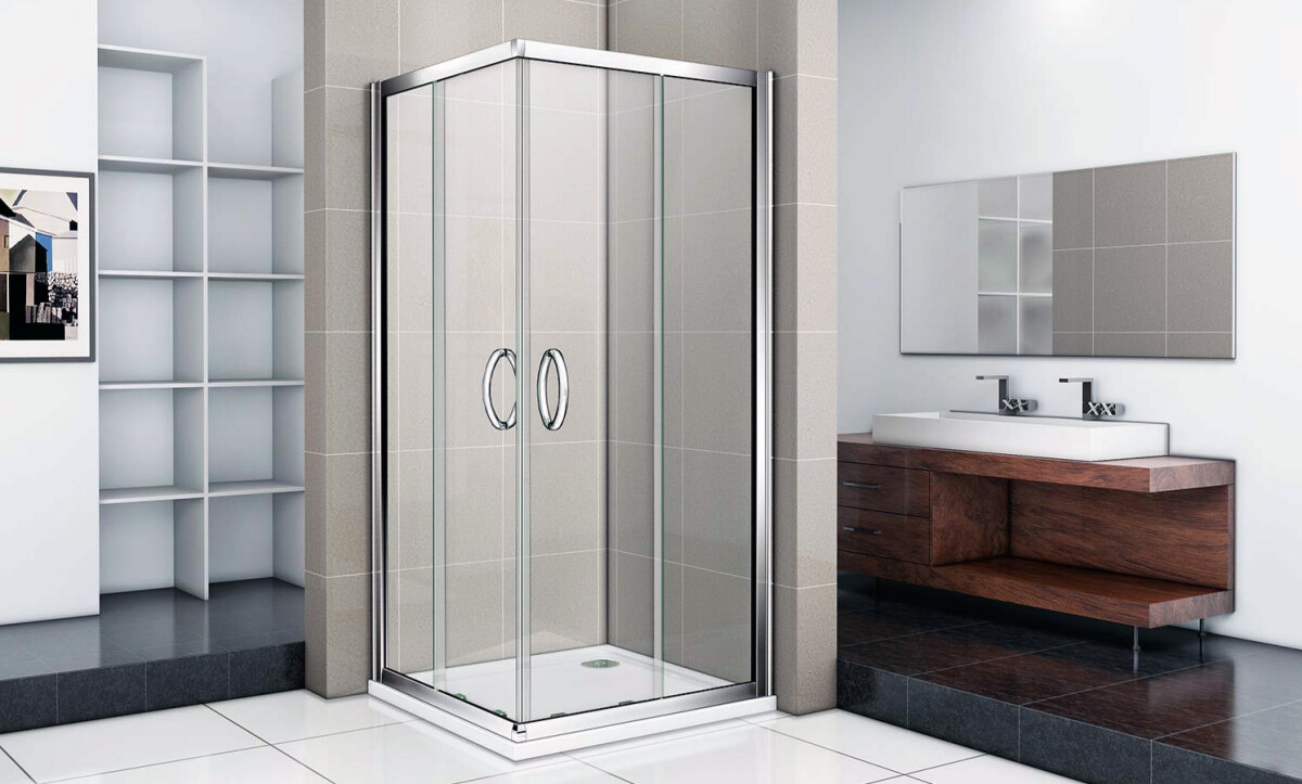 Bas Infinity СR-100-G-CH душевое ограждение 100*100*185 ИН00021