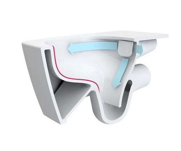 Vitra Metropole 7672B083-0101 унитаз подвесной