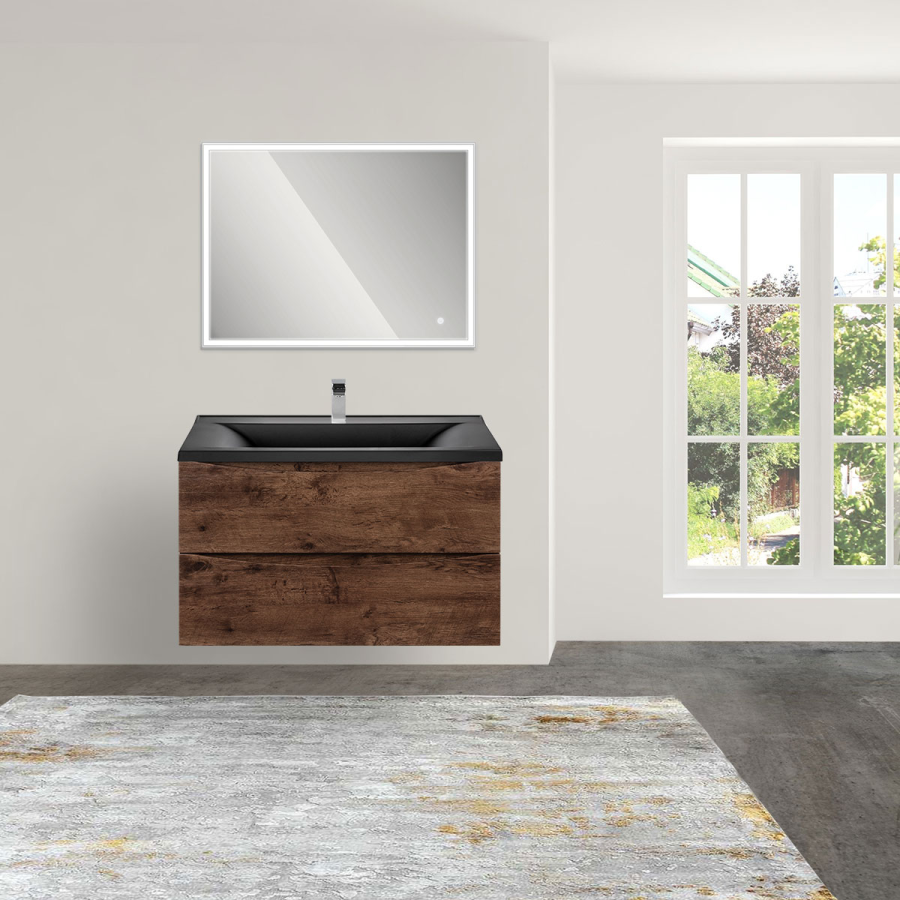 Vincea тумба под раковину Mia 800 R.Wood VMC-2MA800RW
