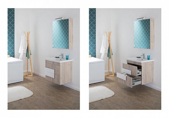 Зеркало-шкаф Aquanet Мадейра 60*85 00183064