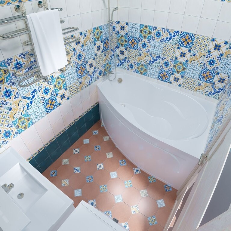 Triton Бриз 150*96 ванна акриловая асимметричная R