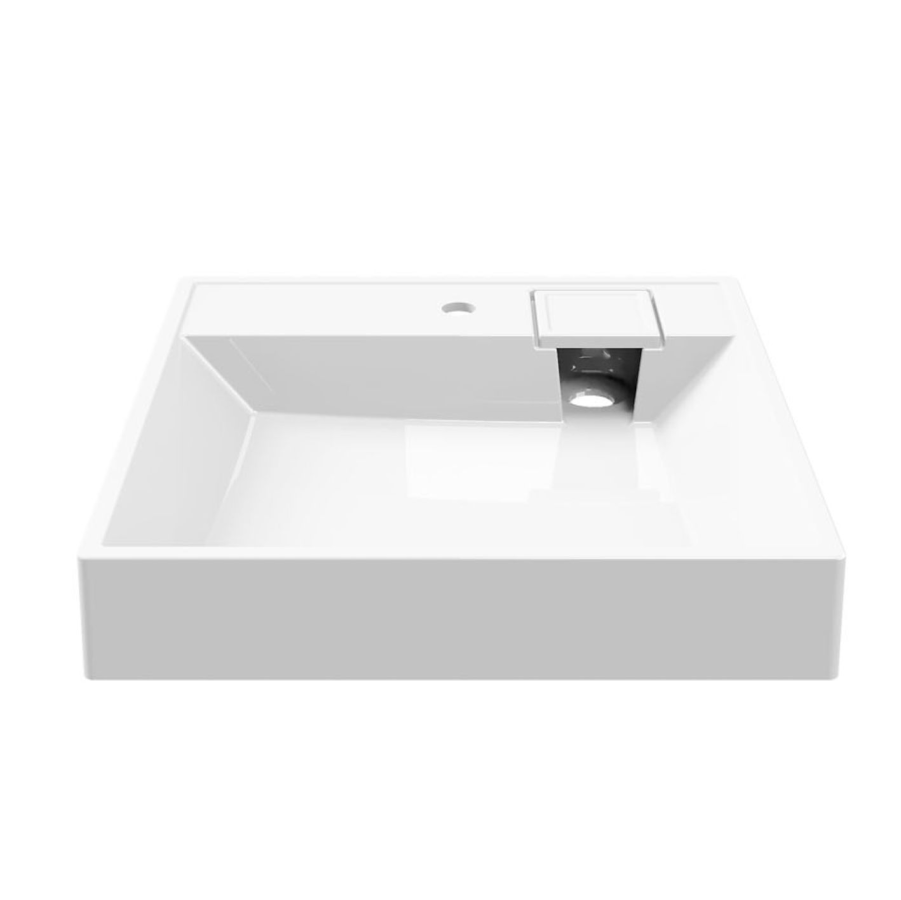 Mirsant Stella 60 раковина из литьевого мрамора над стиральной машиной УТ000101257