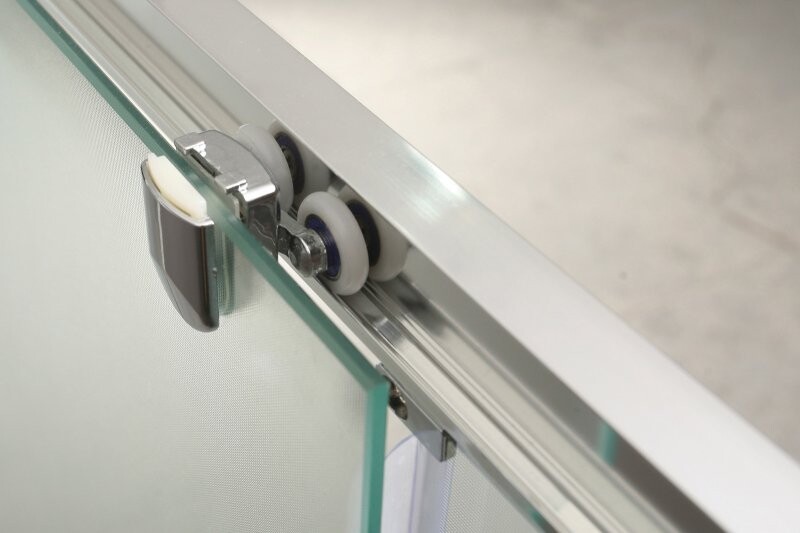 BelBagno Unique душевой уголок 100/115х75/90 см, прозрачный, хром UNIQUE-AH-2-100/115-75/90-C-Cr