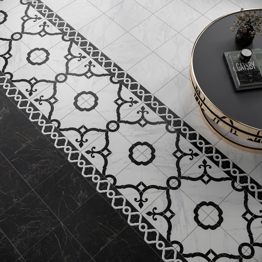 Kerama Marazzi Фрагонар SG932200R керамогранит напольный черный обрезной