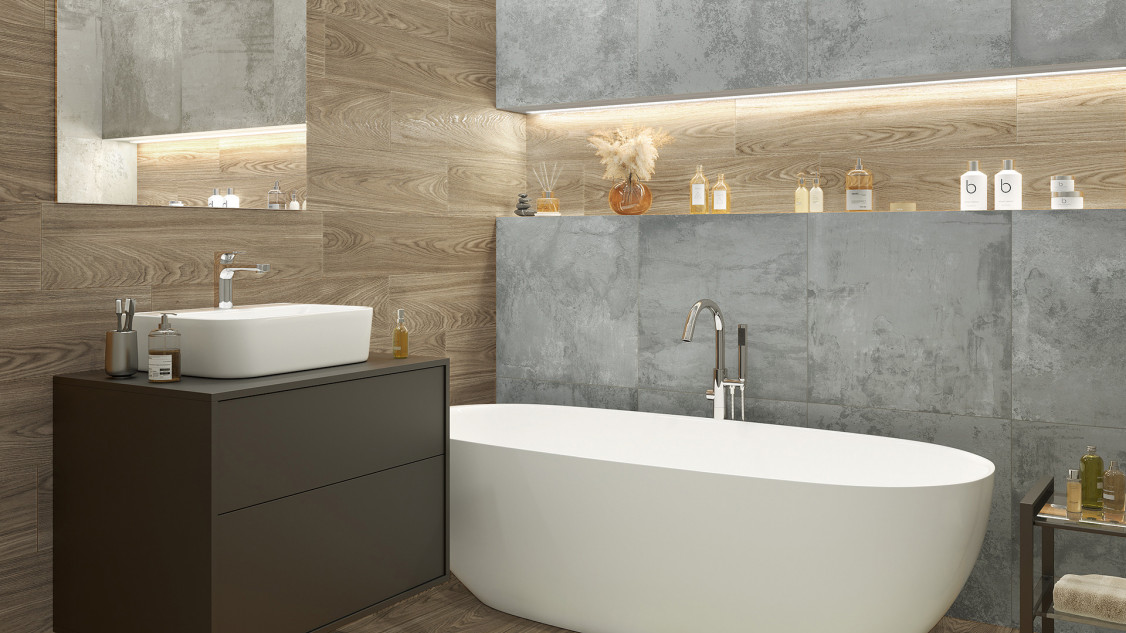 Alma Ceramica Andora керамогранит 20х90 см GFA92ADR07R