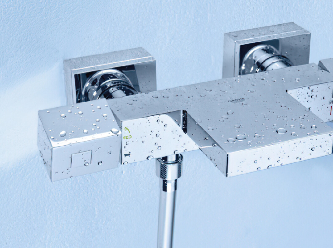 Grohe Grohtherm Cube 34497000 смеситель для ванны хром
