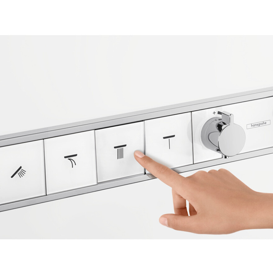 Hansgrohe 15382000S Set HG RainSelect термостатический смеситель для душа (15382000+15312180)