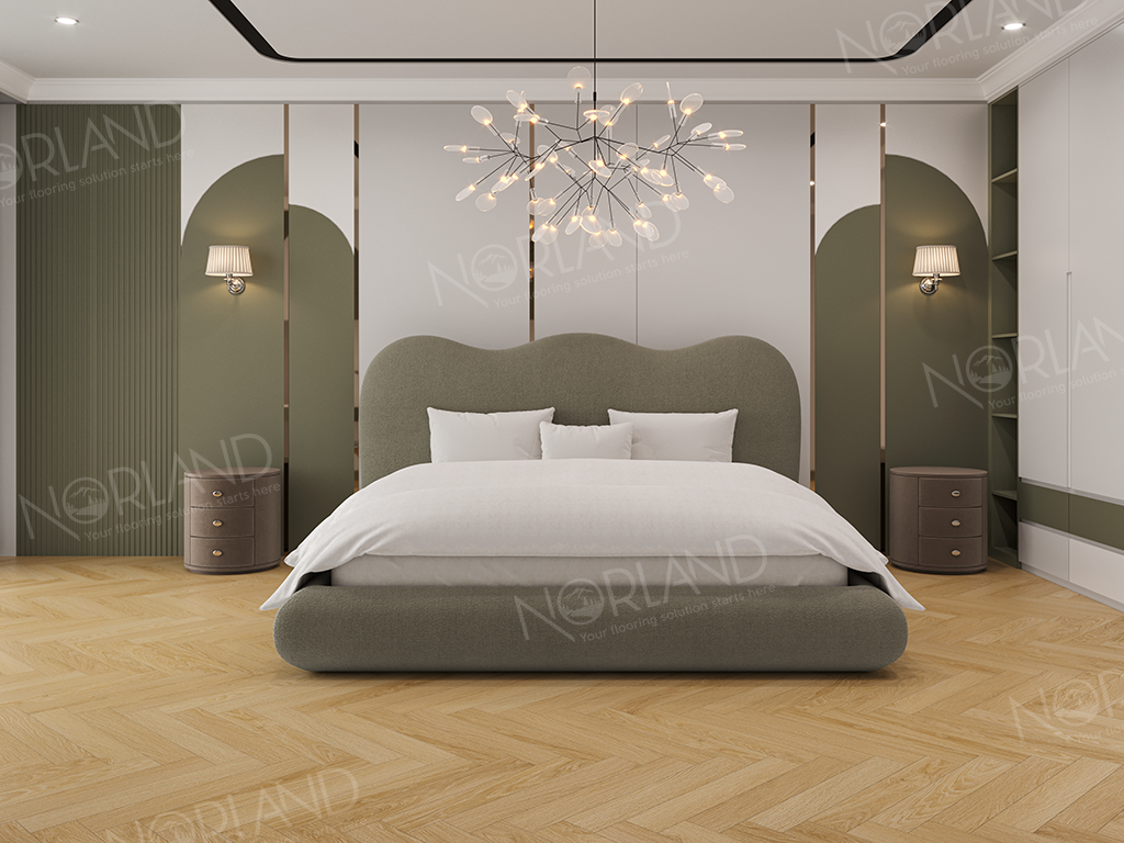 Ламинат Alpine Floor Norland Herringbone Elegant Strong LF304-07 Дуб Тавора 600х100х12 mm