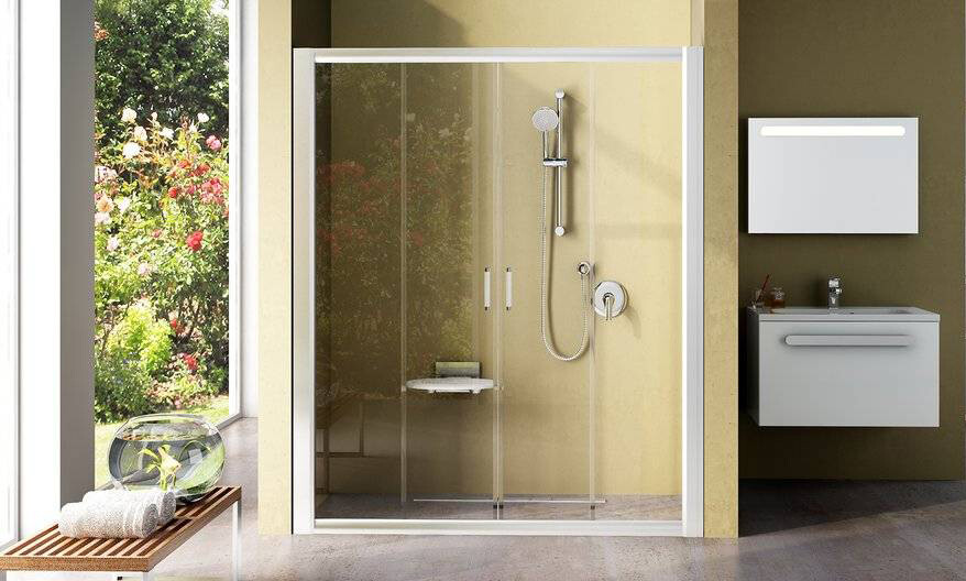 Ravak Rapier NRDP4-130 Душевые двери 130*190 ST