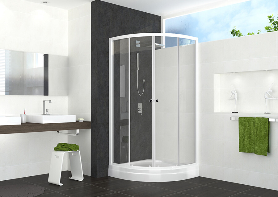 Domani Spa Fit 99 15 душевое ограждение 90*90*195