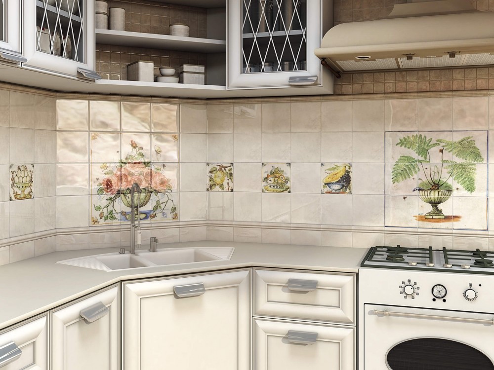 Kerama Marazzi Форио 15х15 см декор настенный лимон