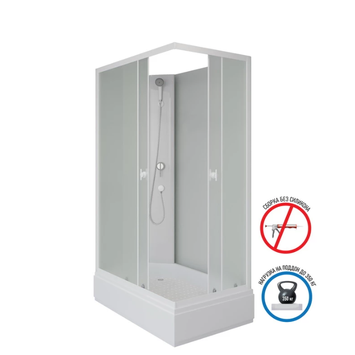 Niagara Promo Душевая кабина 120x80 Тропик Универсальная P120/80/26Q/MT/BKT