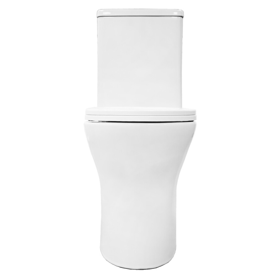 Унитаз-компакт Azario Tesoro 350х650х830 напольный, безободковый, система смыва "Торнадо", быстросъемное сиденье микролифт AZ-8501