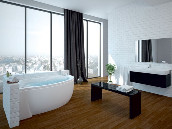 Aquatek Бетта 170х97 ванна акриловая асимметричная левая BET170-0000378