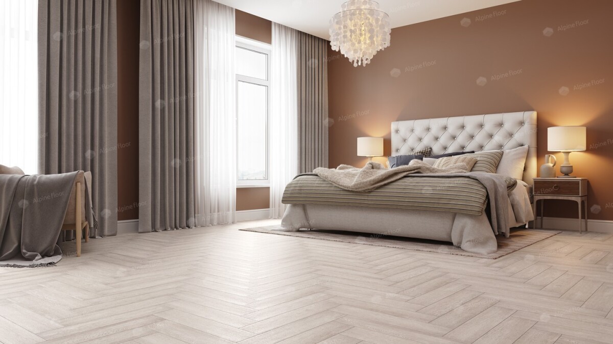 Alpine Floor Parquet Light SPC ламинат Голубой Лес ECO 13-9AB 600 х 125 х 4мм