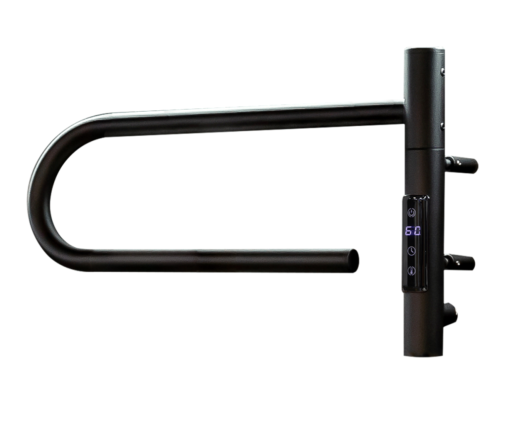 Vincea полотенцесушитель электрический 39х25 см черный VTD-1P1BE