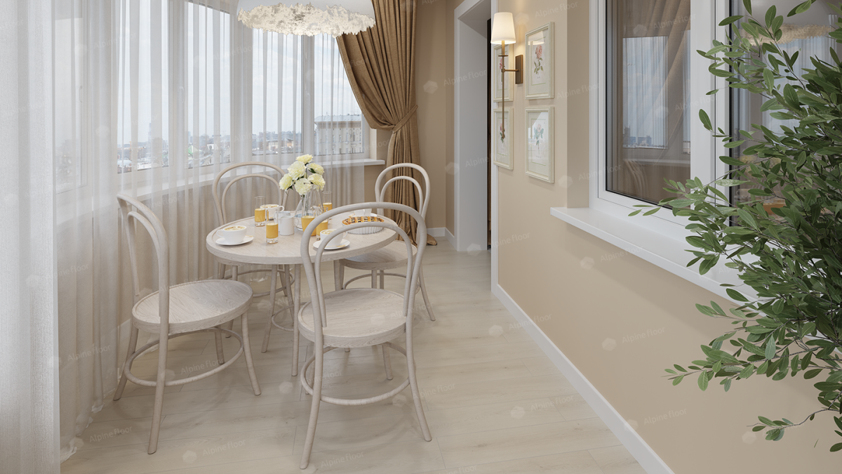 Alpine Floor Grand Sequoia SPC ламинат Гиперион ECO 11-25 New 1220 х 183 х 4.0 mm