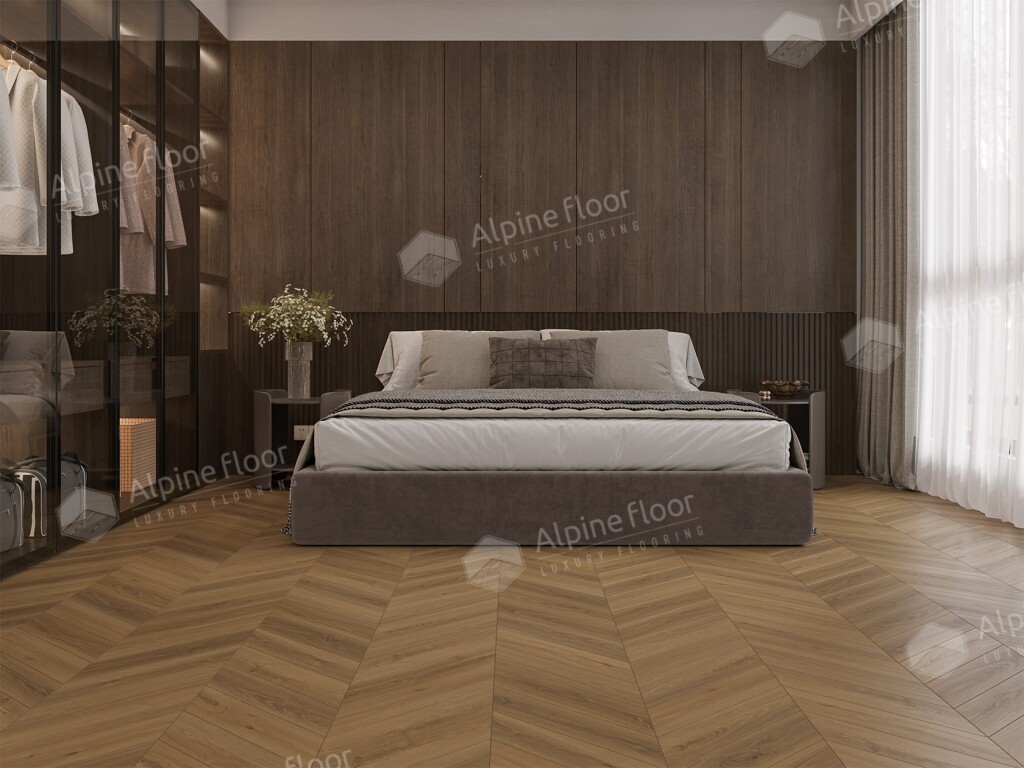Ламинат Alpine Floor Chevron Art LF109-07 550*112*12mm