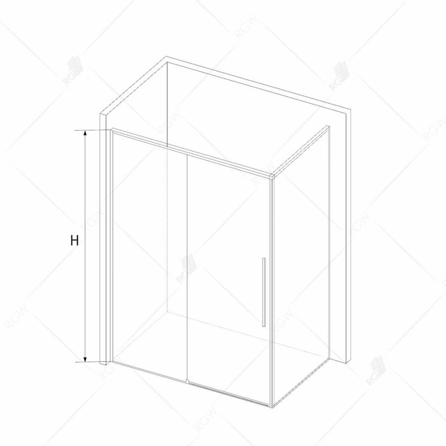 RGW Stilvoll SV-42 32324294-11 душевое ограждение 140*90*195