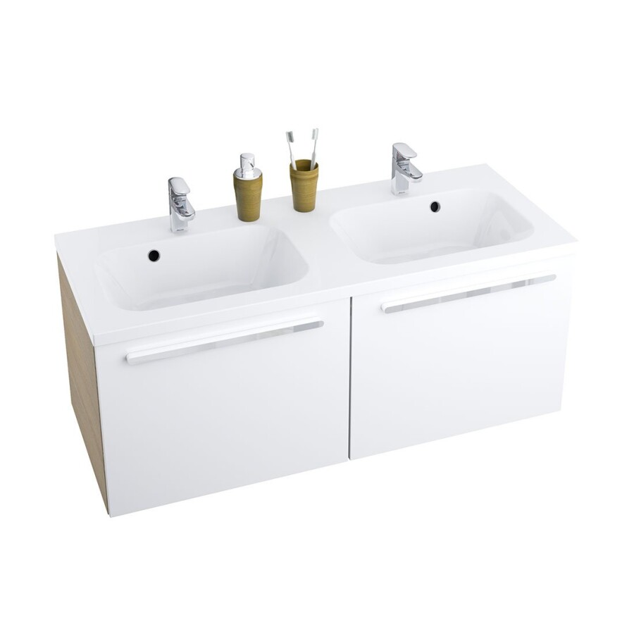 Ravak SD 1200 Chrome тумба под умывальник каппучино/белый X000000964