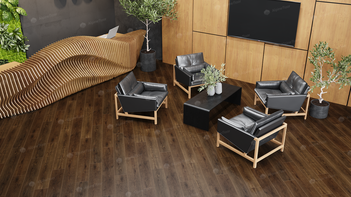 Alpine Floor Grand Sequoia SPC ламинат Шерман ECO 11-33 New 1220 х 183 х 4.0 mm