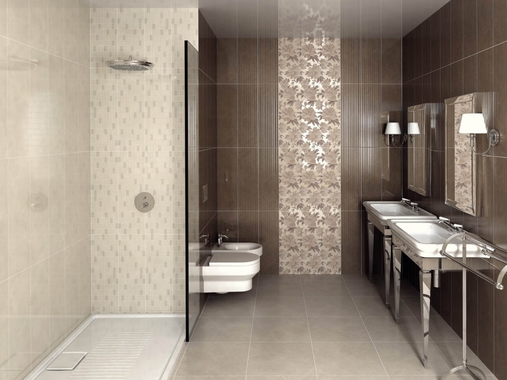 Kerama Marazzi Низида 25х8 см бордюр настенный серый