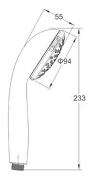 Gerhans душевая лейка K40107