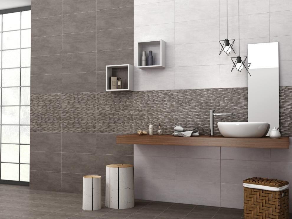 Керамическая плитка Cube Ceramica Moon Rock Bianco 30*60 УТ000026396