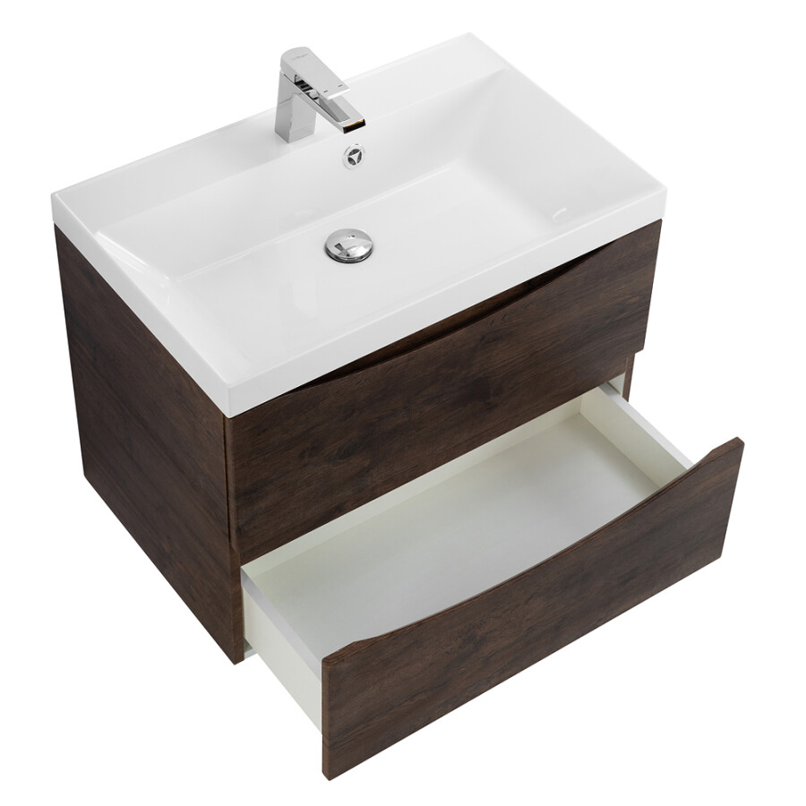 BelBagno Marino 60 см тумба с раковиной MARINO-600-2C-SO-RW-P подвесная