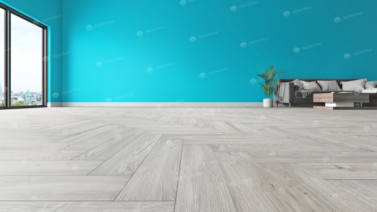 Alpine Floor Parquet Light SPC ламинат Снежный ECO 13-11AB 600 х 125 х 4мм
