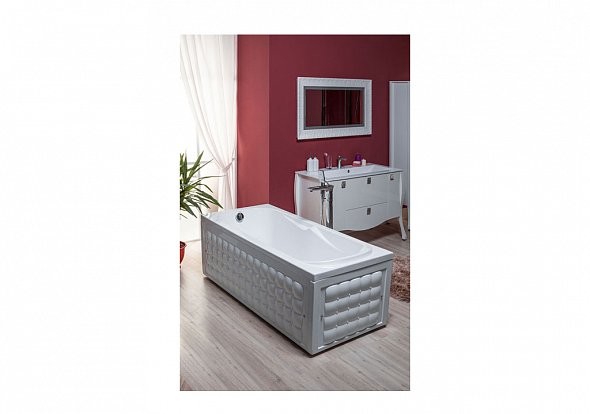 Панель фронтальная для акриловой прямоугольной ванны Aquanet Rosa 170x75