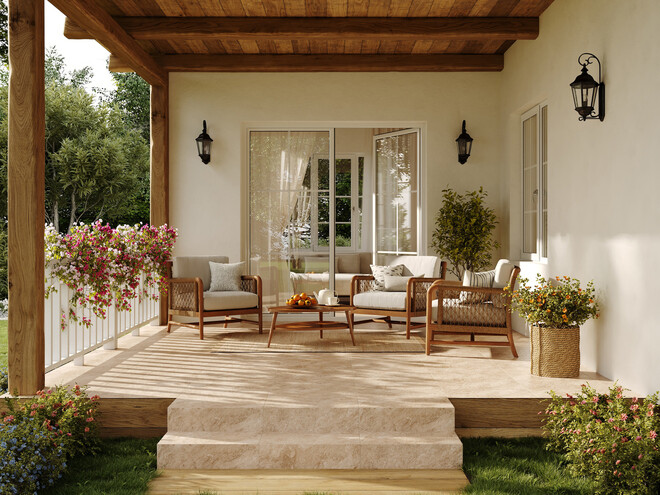 Керамогранит Cersanit Luna бежевый рельеф 29,7x59,8 A17908